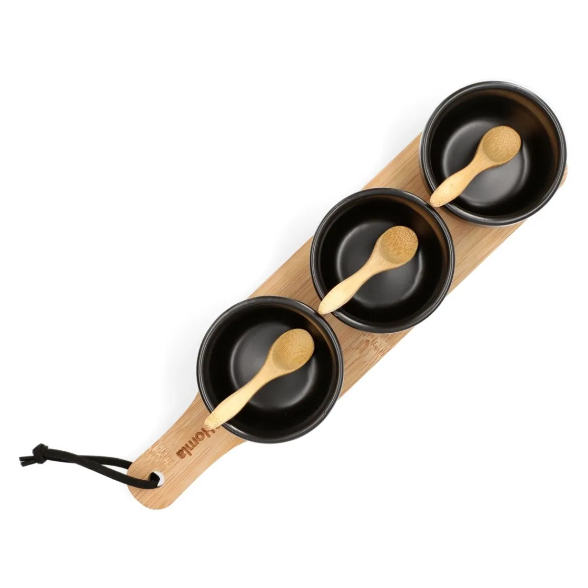 HOMLA Zestaw Miseczek Fincan Do Serwowania Ch, 3 Szt. 32X7 Cm