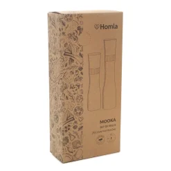 HOMLA Zestaw Mlynkow Mooka 2 Szt. 20+25Cm