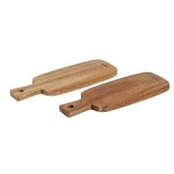 HOMLA Zestaw Mooka 2 Desek Akacjowych M 21X7,5 Cm