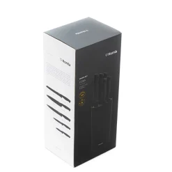 HOMLA Zestaw Nozy Coxa W Bloku Czarny 6 El.