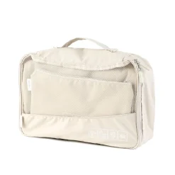 HOMLA Zestaw Organizerow Podroznych Blaise Bezowych 6Szt