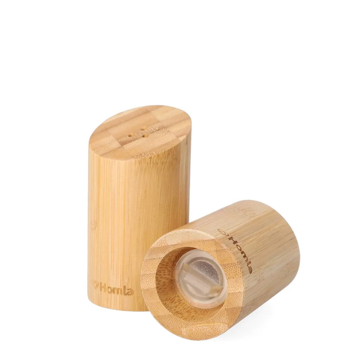 HOMLA Zestaw Przyprawnikow Bambou Bambusowych 2 Szt.
