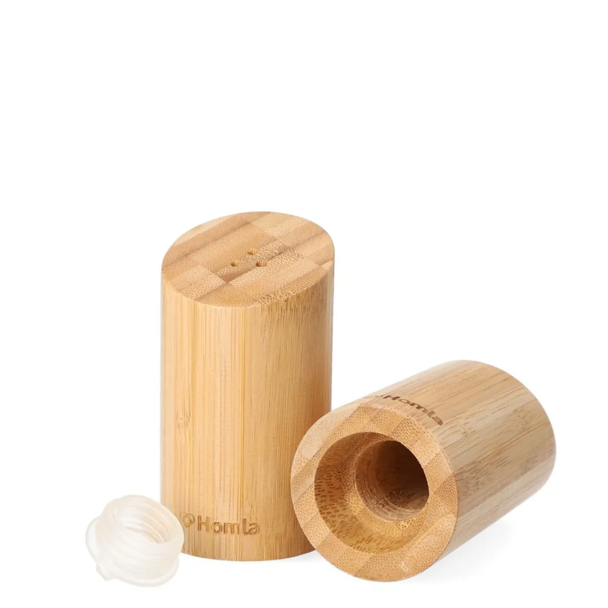 HOMLA Zestaw Przyprawnikow Bambou Bambusowych 2 Szt.