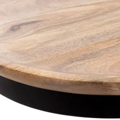 HOMLA Zestaw Stolikow Kawowych Harvey Drewnianych 53X51/43X43 Cm