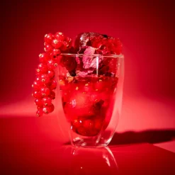 HOMLA Zestaw Szklanek Cembra Modern Geometryczne Z Podwojna Scianka, 2 Szt. 0,28 L