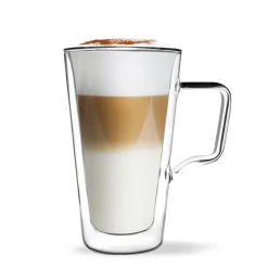 VIALLI DESIGN Zestaw Szklanek Diva Z Podwojna Scianka 2 Szt. 350 Ml