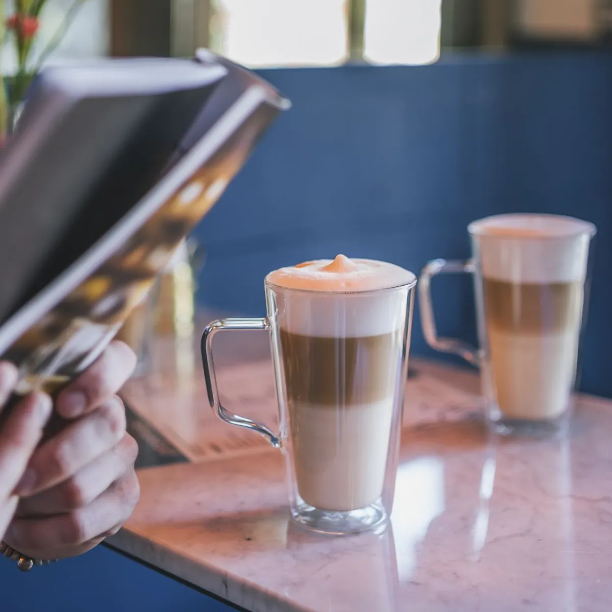 VIALLI DESIGN Zestaw Szklanek Diva Z Podwojna Scianka 2 Szt. 350 Ml