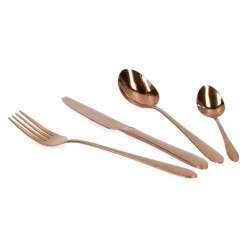 HOMLA Zestaw Sztućców Abele Miedziane 16 Szt.