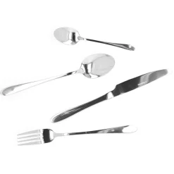 HOMLA Zestaw Sztućców Abele Srebrne 16 Szt.