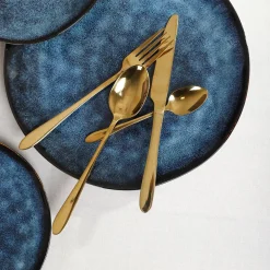 HOMLA Zestaw Sztućców Abele Zlote 16 Szt.