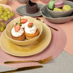 HOMLA Zestaw Sztućców Abele Zlote 16 Szt.