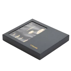 HOMLA Zestaw Sztućców Livadi Zlotych 24 Szt.