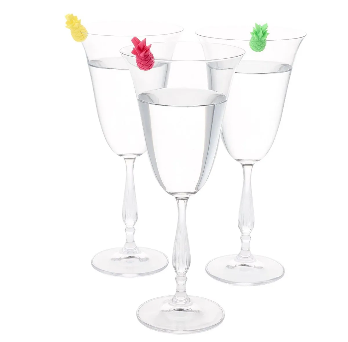 HOMLA Znaczniki Rithi Summer Do Kubkow I Kieliszkow Ananas 6 Szt.